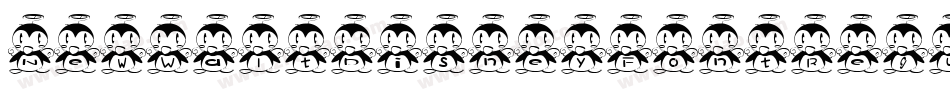 NewWaltDisneyFontRegular-BPen字体转换