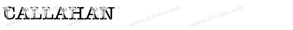 Callahan字体转换