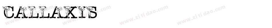 Callaxis字体转换