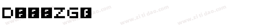 DuhPixelsRegular-EZGn字体转换