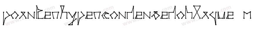 PointerHypercondensedOblique-MXRP字体转换
