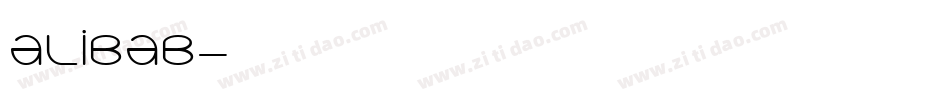 alibab字体转换