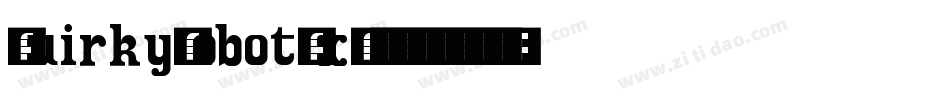 QuirkyRobot-xKKO字体转换