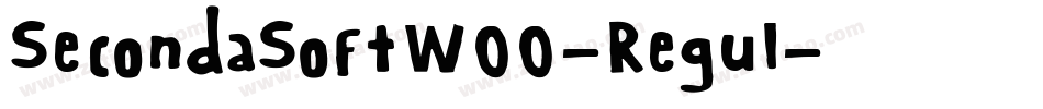 SecondaSoftW00-Regul字体转换