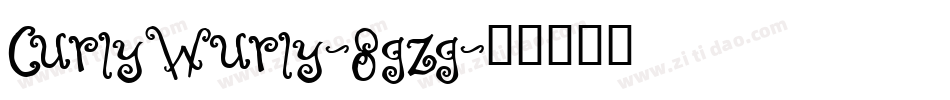 CurlyWurly-8gzg字体转换