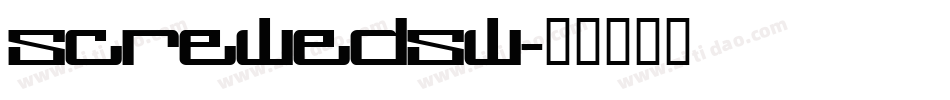 ScrewedSW字体转换