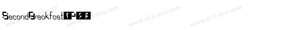 SecondBreakfast-WP1Y字体转换