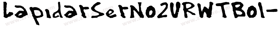 LapidarSerNo2URWTBol字体转换