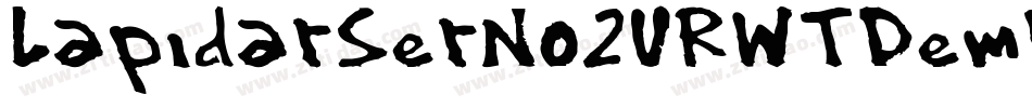 LapidarSerNo2URWTDemBol字体转换