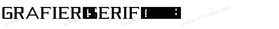 Grafier-Serif字体转换