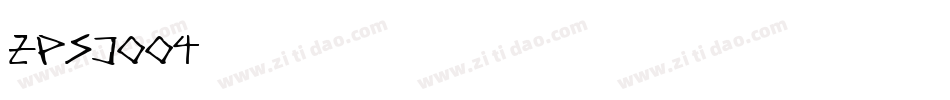 ZPSJ004字体转换