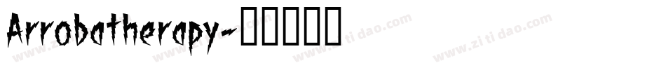 Arrobatherapy字体转换