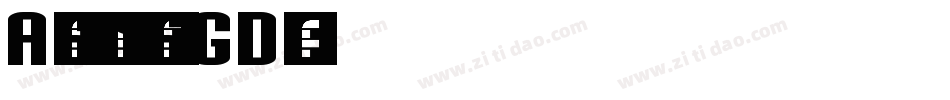 AsimovSiliconNarrow-6GDv字体转换
