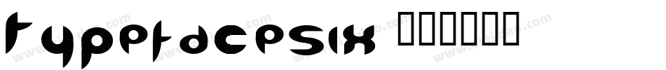 TypefaceSix字体转换