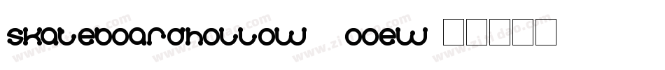 SkateboardHollow-2OOew字体转换