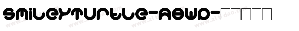 SmileyTurtle-A8wp字体转换