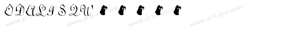 ODALISQU字体转换