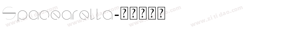 Spacearella字体转换