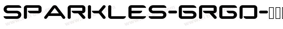Sparkles-6rGD字体转换