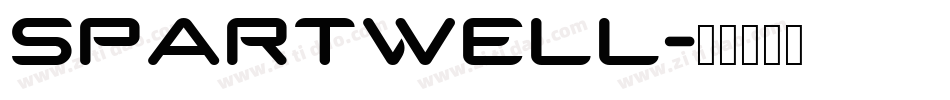Spartwell字体转换