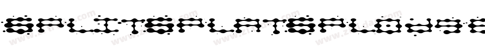SplitSplatSplodge-7ool字体转换