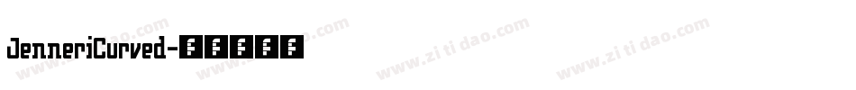JenneriCurved字体转换