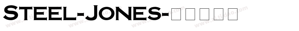 Steel-Jones字体转换