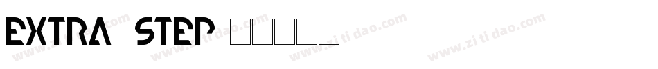 Extra_Step字体转换