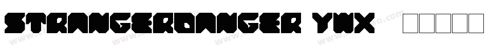StrangerDanger-yWX2字体转换