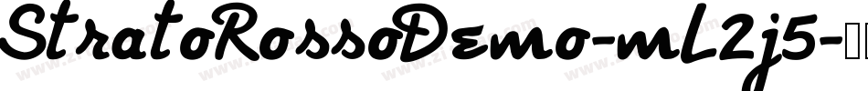 StratoRossoDemo-mL2j5字体转换