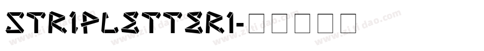 StripLetter1字体转换