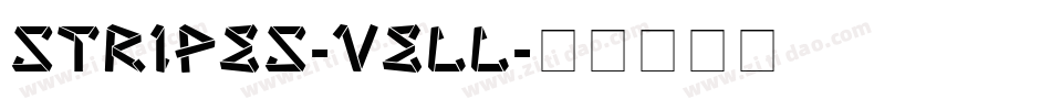 Stripes-vELL字体转换