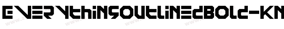 EverythingOutlinedBold-KnOD字体转换