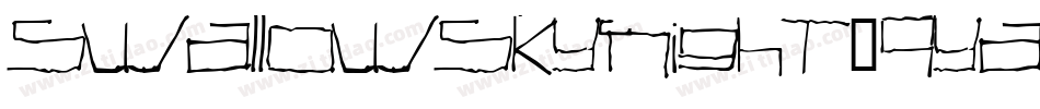 SwallowSkyNight-qyAl字体转换