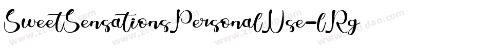 SweetSensationsPersonalUse-lRgq字体转换