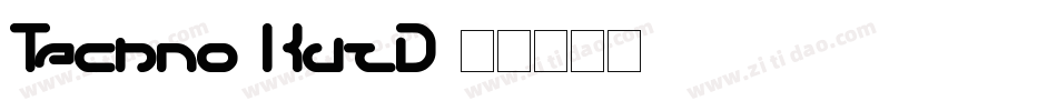 Techno-KdzD字体转换