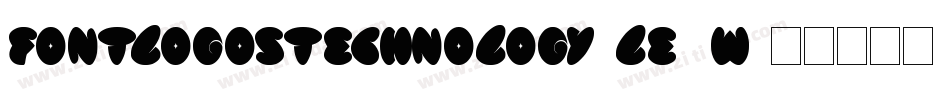 FontLogosTechnology-Le3W字体转换 FontLogosTechnology-Le3W字体转换
