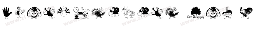 Thanksgiving-Day-1字体转换