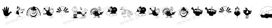 ThanksgivingCooker-XjqZ字体转换