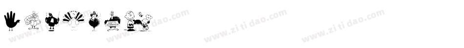 turkeys字体转换