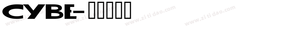 CYBE字体转换