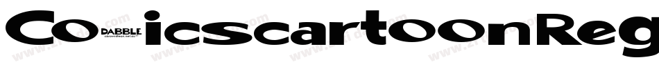 ComicscartoonRegular-240e字体转换