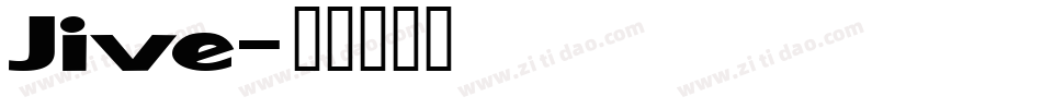 Jive字体转换