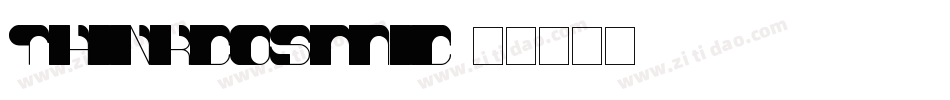 ThinkCosmic字体转换