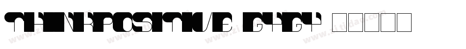 Thinkpositive-Gygy字体转换