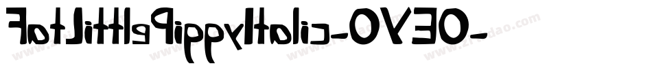 FatLittlePiggyItalic-OYEO字体转换
