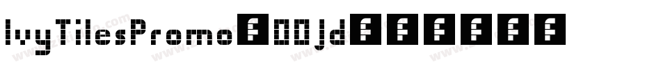 IvyTilesPromo-00Jd字体转换