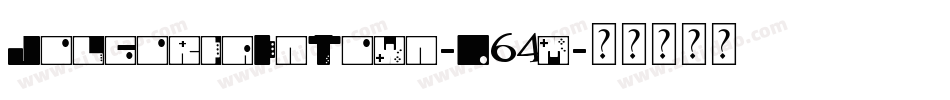 JolgoriaInTown-D64m字体转换