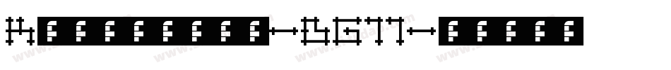 Kadinosob-DG11字体转换