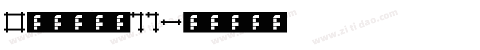 Oceans11字体转换